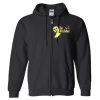 The Rizzfather The Rizzler Godfather Funny Meme Full Zip Hoodie