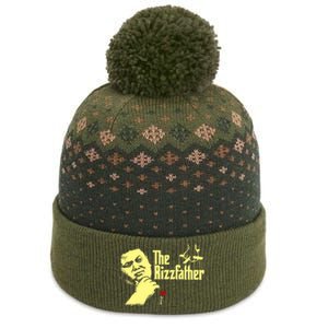 The Rizzfather The Rizzler Godfather Funny Meme The Baniff Cuffed Pom Beanie