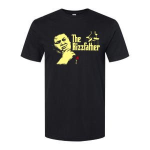 The Rizzfather The Rizzler Godfather Funny Meme Softstyle CVC T-Shirt