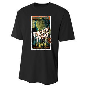 Trick ‘R Treat – Tales Of The Macabre Retro Poster Performance Sprint T-Shirt