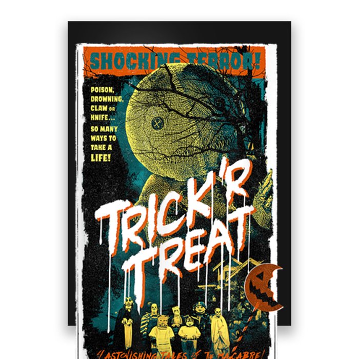 Trick ‘R Treat – Tales Of The Macabre Retro Poster Poster