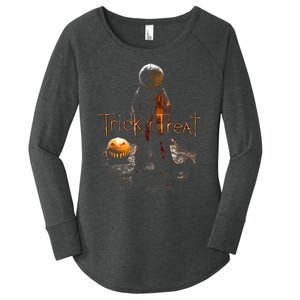 Trick R Treat Samhain Women's Perfect Tri Tunic Long Sleeve Shirt