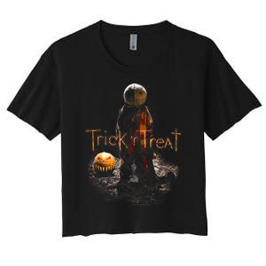 Trick R Treat Samhain Women's Crop Top Tee