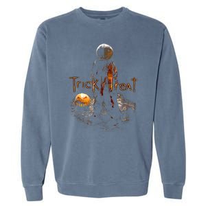 Trick R Treat Samhain Garment-Dyed Sweatshirt