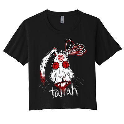 Tallah Rabbit Women's Crop Top Tee