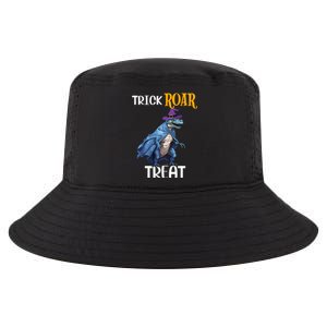 Trick Rawr Treat Halloween TRex Dinosaur Witch Gift Cool Comfort Performance Bucket Hat