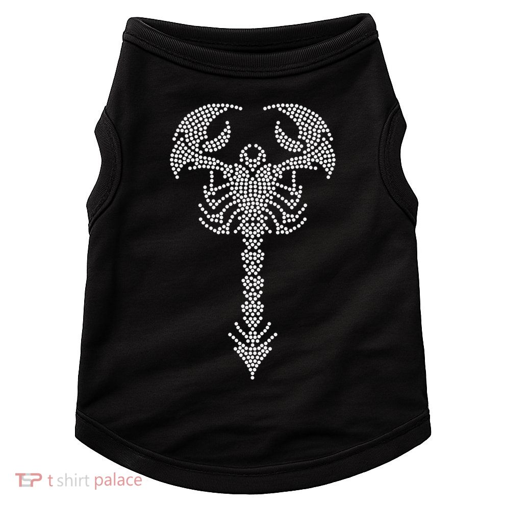 Tattoo Rhinestone Doggie Tank