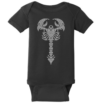 Tattoo Rhinestone Baby Bodysuit