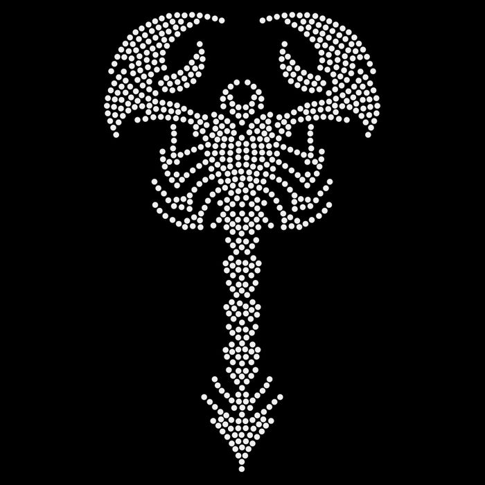 Tattoo Rhinestone Toddler Hoodie