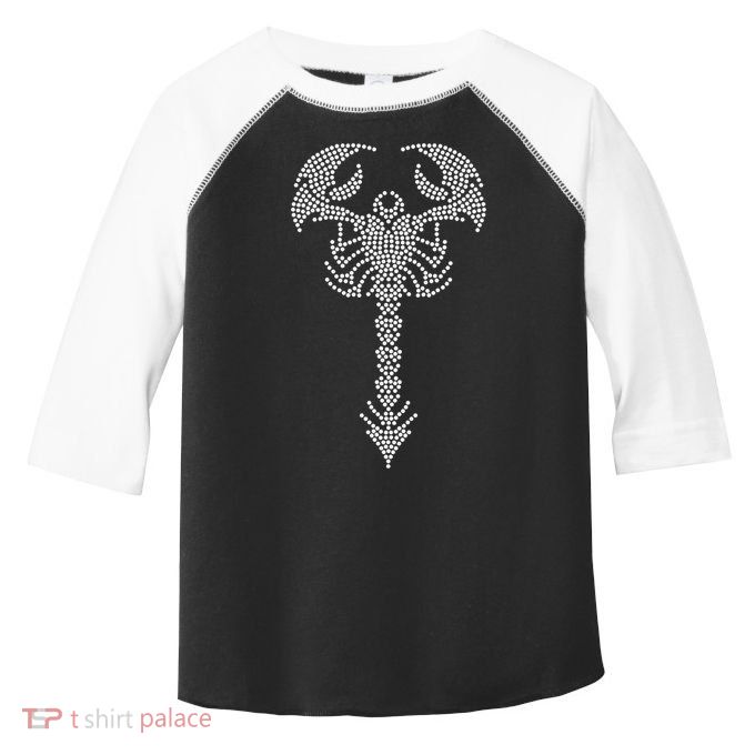 Tattoo Rhinestone Toddler Fine Jersey T-Shirt