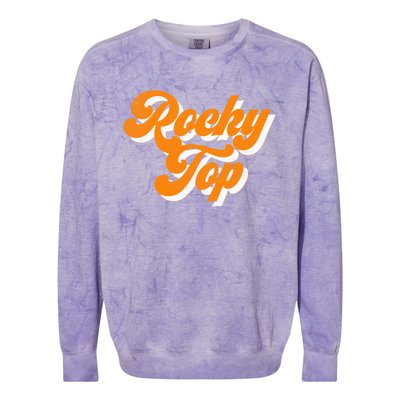 Tennessee Rocky Top TN Football Baseball Sport Fans Colorblast Crewneck Sweatshirt