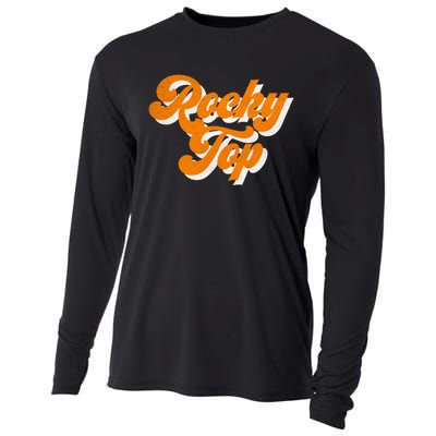 Tennessee Rocky Top TN Football Baseball Sport Fans Cooling Performance Long Sleeve Crew