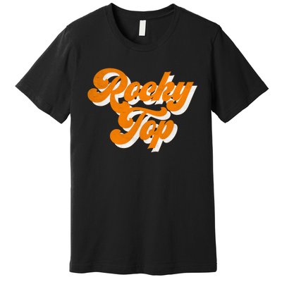 Tennessee Rocky Top TN Football Baseball Sport Fans Premium T-Shirt