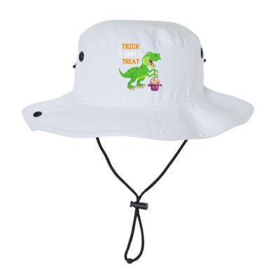 Trick Rawr Treat TRex Dinosaur Funny Halloween Funny Gift Legacy Cool Fit Booney Bucket Hat