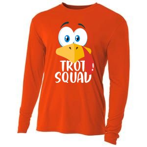 Thanksgiving Running Turkey Trot Squad Gift Cooling Performance Long Sleeve Crew