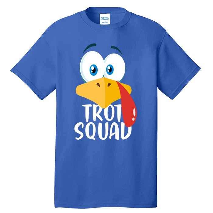 Thanksgiving Running Turkey Trot Squad Gift Tall T-Shirt