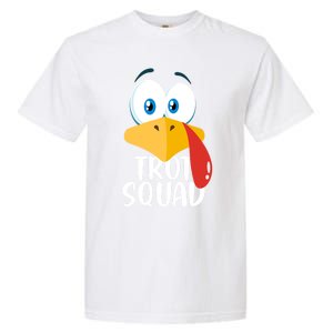 Thanksgiving Running Turkey Trot Squad Gift Garment-Dyed Heavyweight T-Shirt