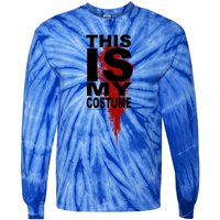 Trick R Treat This Is My Costumegift Tie-Dye Long Sleeve Shirt