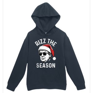 Trump Rizz The Season Christmas Donald Trump Rizz The Season Christmas Urban Pullover Hoodie