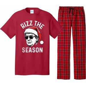 Trump Rizz The Season Christmas Donald Trump Rizz The Season Christmas Pajama Set