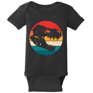 TREX RETRO Baby Bodysuit