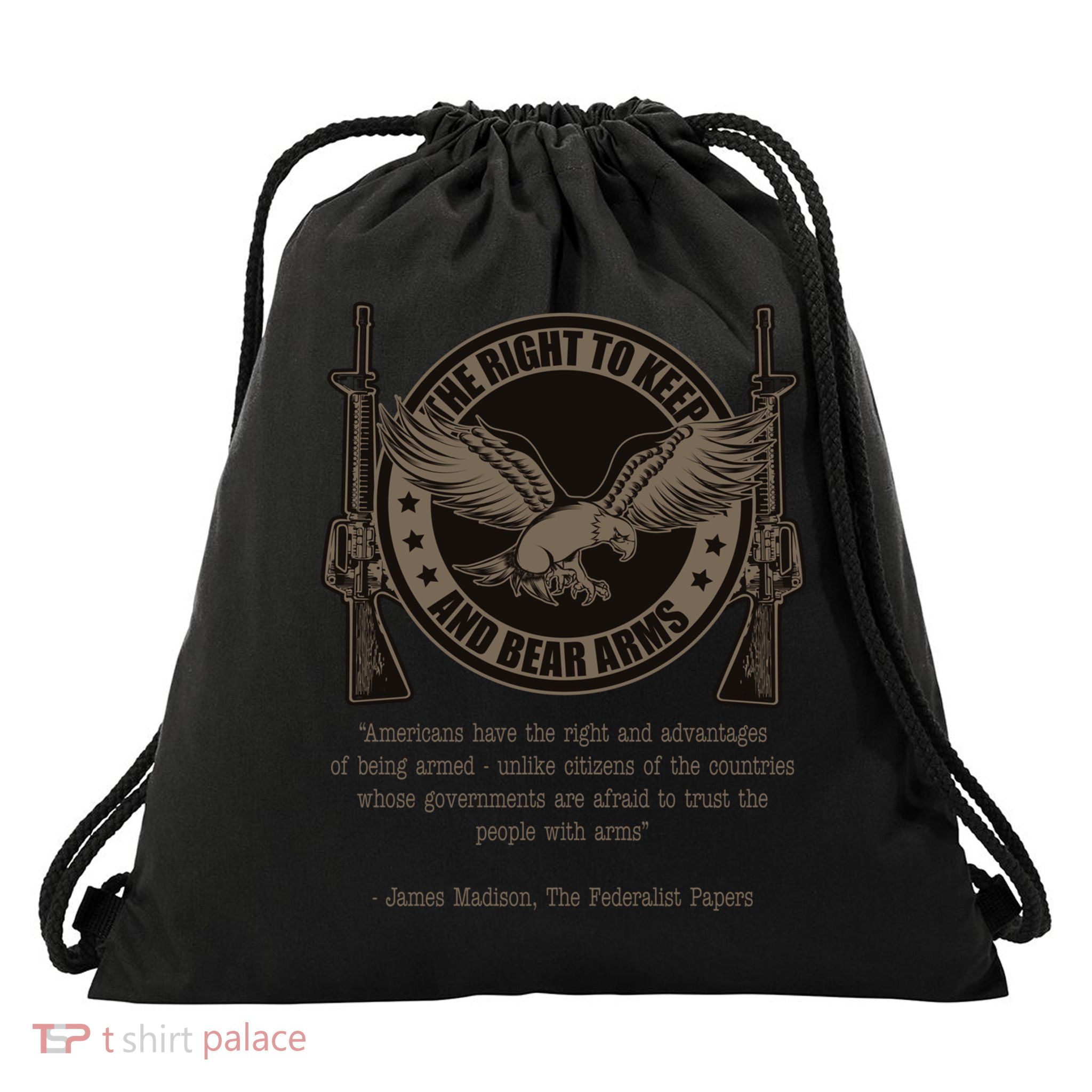 The Right To Keep And Bear Arms Constitutional Gift Drawstring Bag
