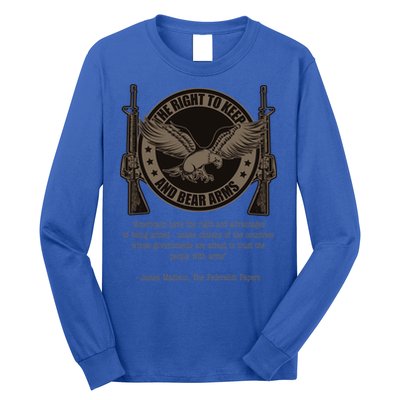 The Right To Keep And Bear Arms Constitutional Gift Long Sleeve Shirt