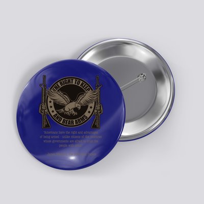 The Right To Keep And Bear Arms Constitutional Gift Button