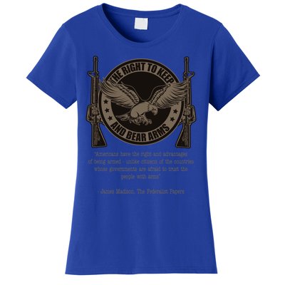 The Right To Keep And Bear Arms Constitutional Gift Women's T-Shirt