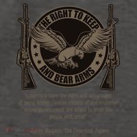 The Right To Keep And Bear Arms Constitutional Gift Vector Backpack