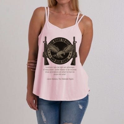 The Right To Keep And Bear Arms Constitutional Gift Women's Strappy Tank