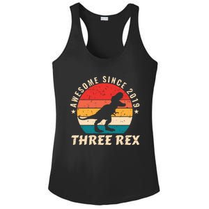 THREE REX Ladies PosiCharge Competitor Racerback Tank