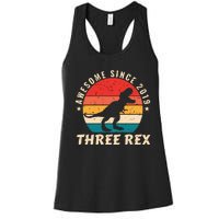 THREE REX Women's Racerback Tank