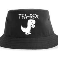 Tyrannosaurus Rex Tea Dino Man Woman Party Funny Design Sustainable Bucket Hat