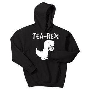 Tyrannosaurus Rex Tea Dino Man Woman Party Funny Design Kids Hoodie