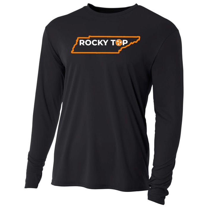 Tennessee Rocky Top Tn Rocky Top Volunteer State Cooling Performance Long Sleeve Crew