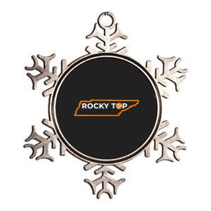 Tennessee Rocky Top Tn Rocky Top Volunteer State Metallic Star Ornament