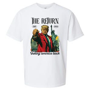 The Return Taking America Back Sueded Cloud Jersey T-Shirt