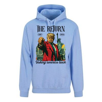 The Return Taking America Back Unisex Surf Hoodie