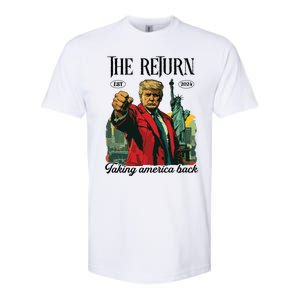 The Return Taking America Back Softstyle CVC T-Shirt