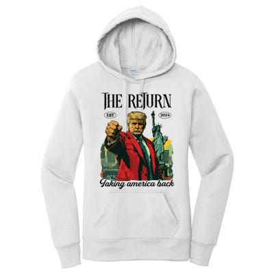 The Return Taking America Back Women's Pullover Hoodie