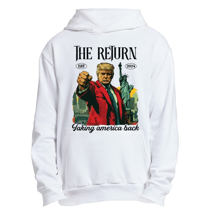 The Return Taking America Back Urban Pullover Hoodie