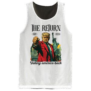 The Return Taking America Back Mesh Reversible Basketball Jersey Tank