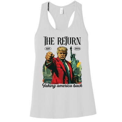 The Return Taking America Back Women's Racerback Tank