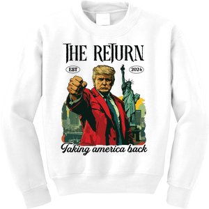 The Return Taking America Back Kids Sweatshirt