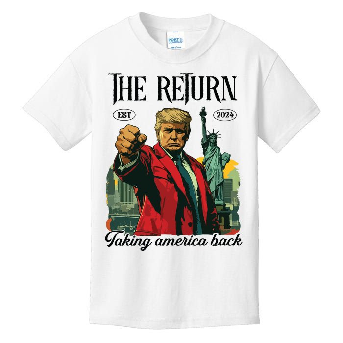 The Return Taking America Back Kids T-Shirt