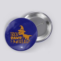 Trick Rawr Treat Dinosaur Halloween Tyrannosaurus Rex Gift Button