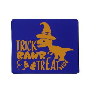 Trick Rawr Treat Dinosaur Halloween Tyrannosaurus Rex Gift Mousepad