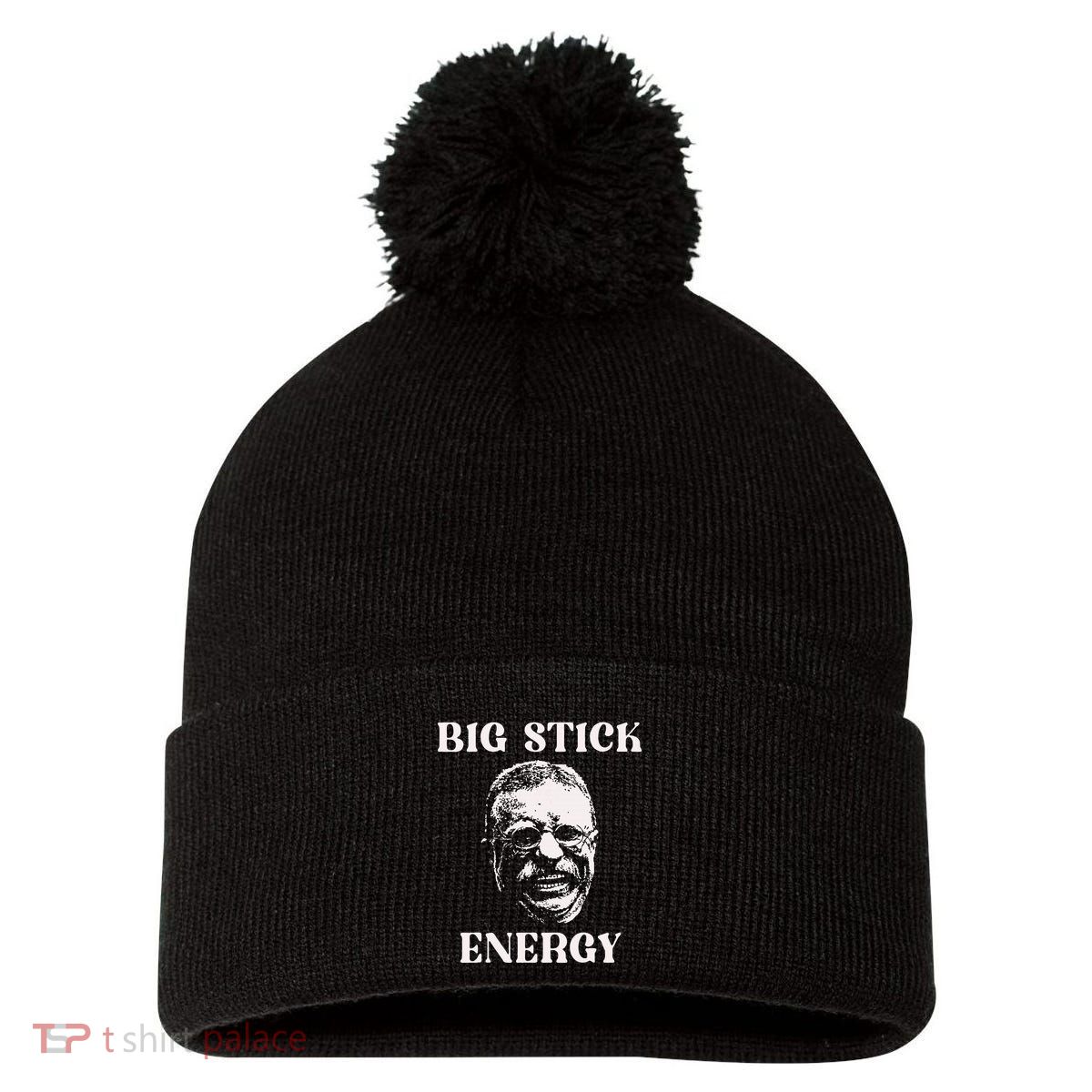 Theodore Roosevelt Pom Pom 12in Knit Beanie