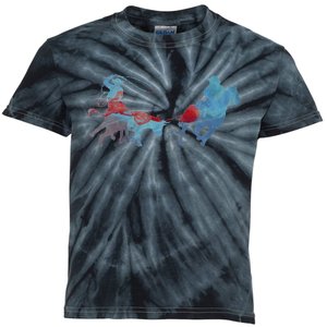 Team Roping Kids Tie-Dye T-Shirt